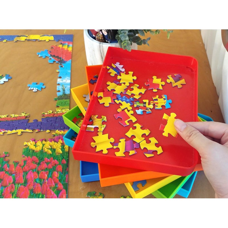 RoseArt - Sort N'Stack Puzzle Sorter for Adults