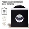 sdroceRyaM 7 inch Record Sleeves Anti-Static EP Jacket Covers with