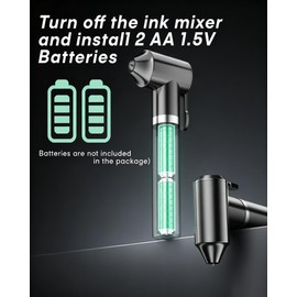 POSEIDON Tattoo Ink Mixer Machine Kit - Pigment Mixer for Beginner & Artist