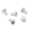Alamic #6-32X1/4 Pan Head Machine Screws, 304 Stainless Steel 18-8,