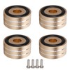 4pcs SP4010 Speaker Isolation Spike Stand Foot 40x20mm / 1.57x0.78in