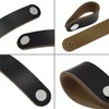 Yoohey 5 Pack Drawer Knob Pull Handle Leather Cabinet Drawer