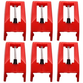 Bonsicoky 6 PCS Record Player Needles - Turntable Needle Replacement for Most Vinyl Turntable