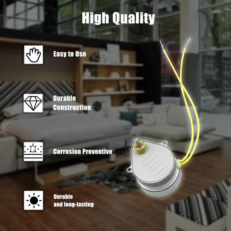 Synchron Motor Valve 38600L Replacement 2 Wire Spring Return Damper