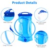 flintronic Hydration Bladder 1.5 L/2 L Water Bladder for Hydration