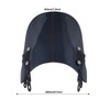 Motorcycle Windshield Windscreen Noise Reduction Protective Wind Deflector for Interceptor