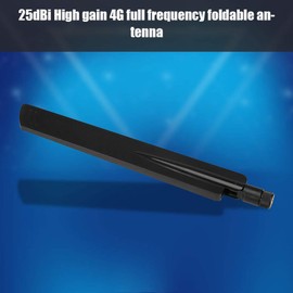 Tosuny 25dBi High Gain 4G LTE Antenna, SMA Male Connector, Black