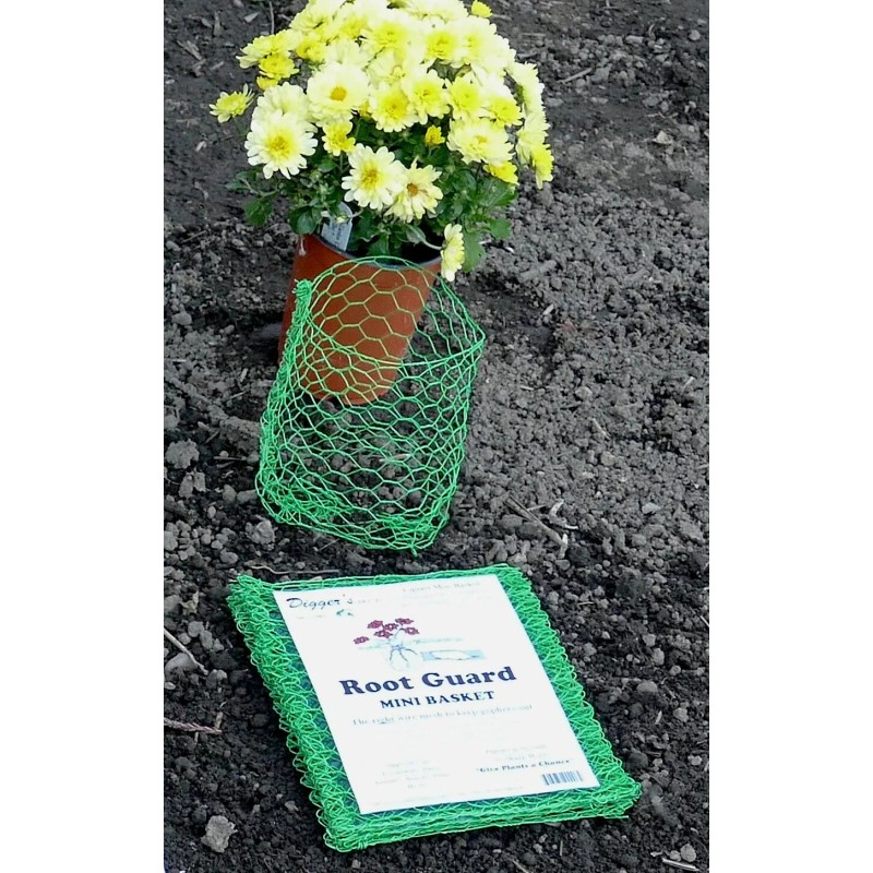 Digger's RootGuardTM Digger's RootGuardTM Heavy Duty Gopher Wire Baskets, 1-Quart