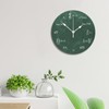 godblessign Math Equations and Notations Wall Clock Green Blackboard Wall