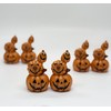 Halloween Pumpkin Drawer Pulls Cabinets Knob,Single Hole Cabinets Handles for