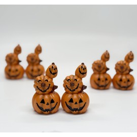 Halloween Pumpkin Drawer Pulls Cabinets Knob,Single Hole Cabinets Handles for Drawer, Wardrobes, Bookcases, Dresser, Closets,Cupboard, Kitchen Decoration, Halloween Thanksgiving Home Decor,6 pcs