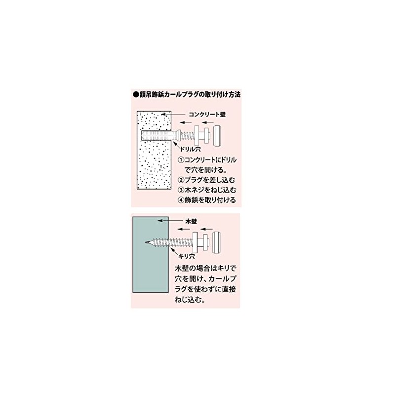 Fukui Metal Crafts F-0015 Hanging Hanging Tack Hook, Small, 0.8