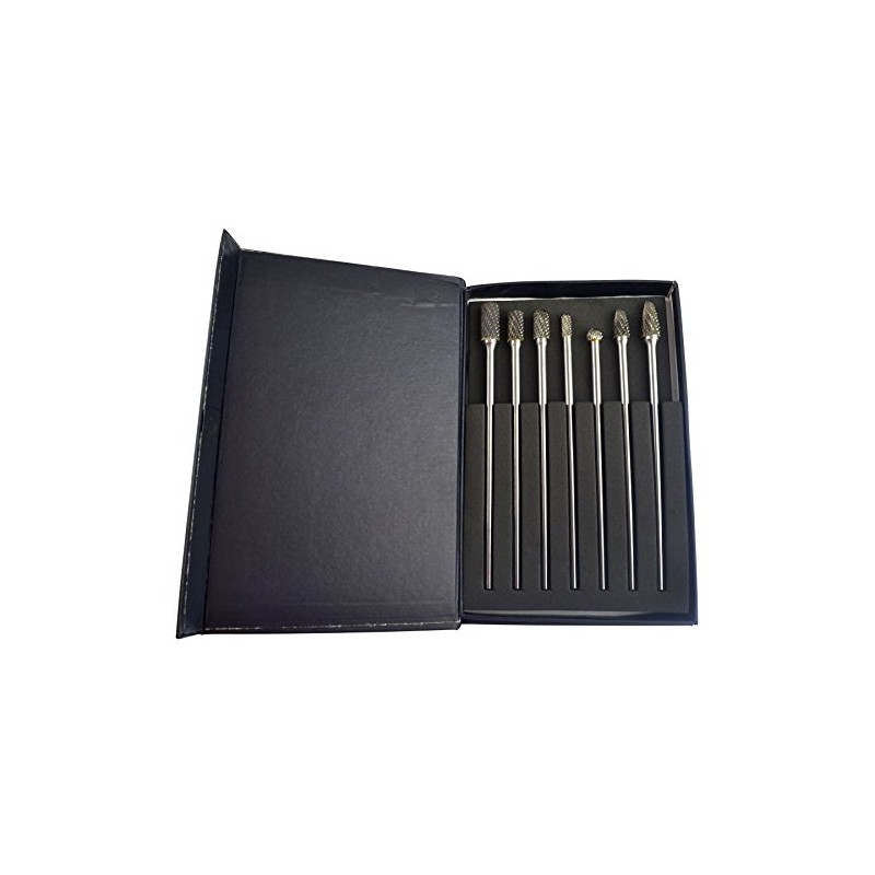 7pc Extra Long Tungsten Carbide Burr Files Remover Removal Hole