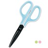 Plus SC-175SF+34-516 Scissors FitCut Curve with Fluorine Coat, White/Blue Set