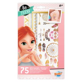 BUKI France TA002 75 Washable Tattoos Metallic