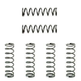 TorSor 6 Pack Plastic Spray Bottle Trigger Spring Replacement Spray Bottle Nozzle Handle Compression Springs Parts for Empty Spray Bottles Trigger Sprayers Replacement Nozzle Heads Spraying Bottles