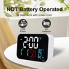 Luocute WiFi Smart Clock, Weather Station Alarm Date Day Large