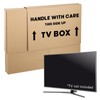 2 Sets TV Moving Box Adjustable Up to 62" TV，Picture/Paint/Mirror