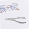 SAFIGLE Stainless Steel Optical Pliers for Eyewear Maintenance Rimless Glasses