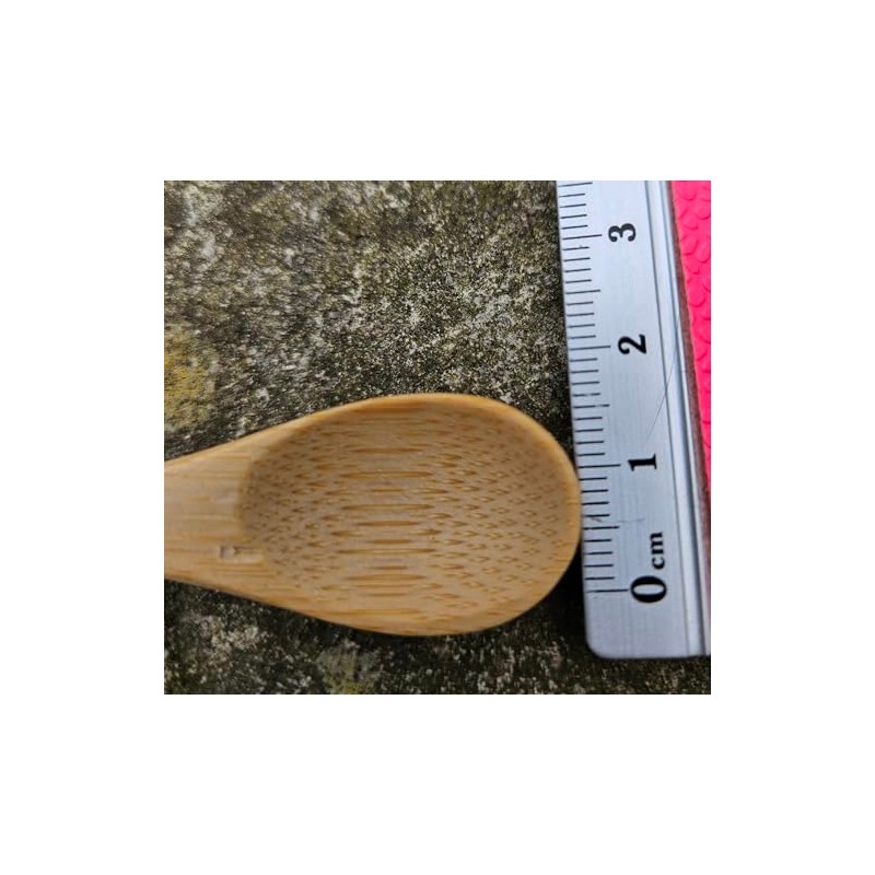 Fat-catz-copy-catz 5X Mini Natural Wooden Cutlery Spoons for Mixing Honey