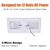 Facon 12V LED RV Interior Reading Lamp Wall Sconce With