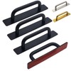 Warewell Adhesive Handles for Cabinet, Drawer, Door, 4 Pack, 5