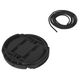 Variation vhbw camera Snap On Lens Cap 46 mm Inner Grip Red For Panasonic Leica Dg Macro Elmarit 45 mm 2.8 ASPH OIS.