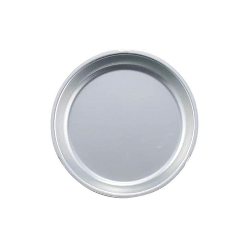 Sato Metal 4521540258974 Aluminum Small Plate, Silver, 5.5 inches (14
