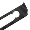 Multimedia Control Knob Cover Trims Carbon Fiber Style Replacement for
