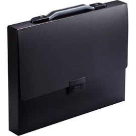 Kingjim Carrying Case Tefit Thickness 40mm A4 Black 282-BK