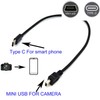 GuangMaoBo OTG Data Cable Type-C to Mini USB Camera