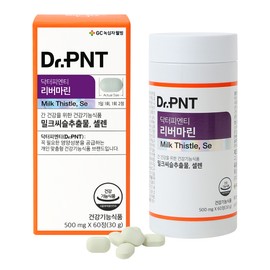 Dr. PNT River Marine Milk Thistle Milk Thistle Silymarin 60 tablets / 닥터피엔티 리버마린 밀크씨슬 밀크시슬 실리마린 60정