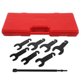 SCITOO 8pcs Pneumatic Fan Clutch Wrench,43300 Fan Clutch Removal Tool Kit Fit for Ford,GM,Chrysler,Jeep Tool Set