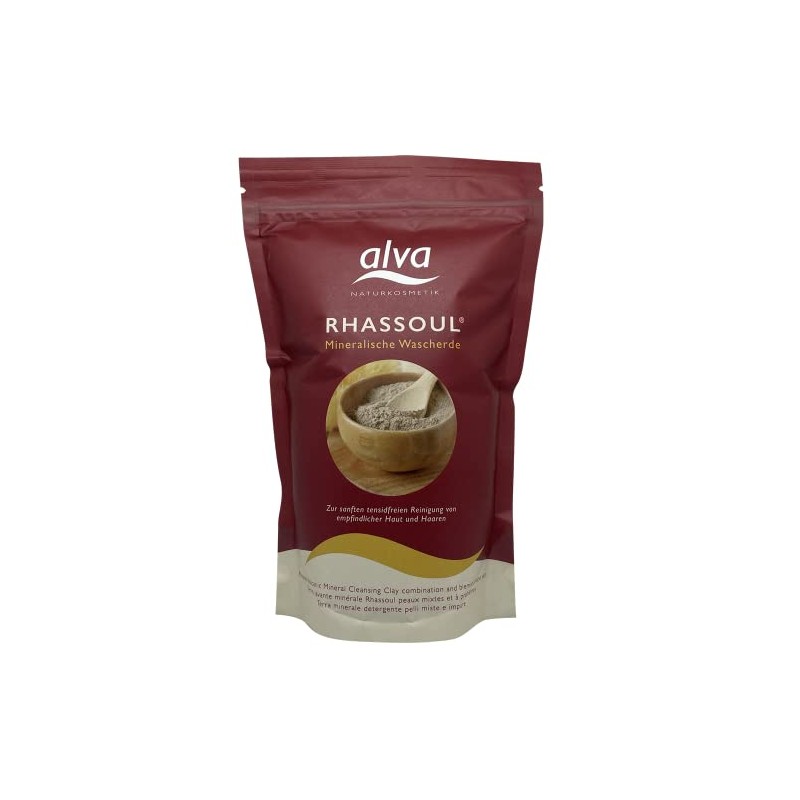 alva Naturkosmetik RHASSOUL Mineralische Wascherde 1000g