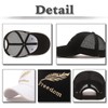 White Fang CZA010 Hat, Casual, Embroidery, Cap, Outdoor, UV Protection,