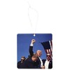 TrexNYC Trump Fight Hanging Car Air Freshener, Fresh Linen