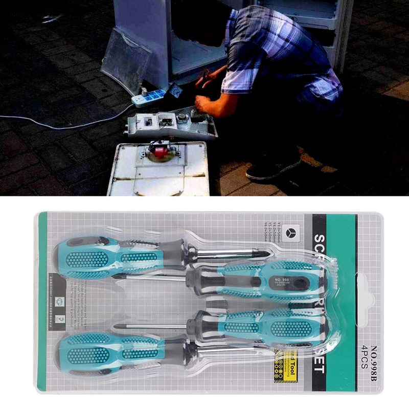 Yosoo Health Gear Phillips Screwdrivers, 4PCS Tri-wing Screwdriver Set, Magnetic
