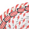 Jonlaki 30pcs Lockout Tagout, RewritableAngerger Operate No Loto Tag, Safety