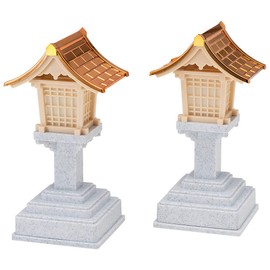 Butsudanya Takita Shoten Kasuga Lantern (Copper Roof) LED Cordless (1 Pair) Height 6.1 x Roof Width 3.2 inches (15.5 cm) x Roof Width 3.2 inches (8.2 cm) ◆ Shinto Shelf (Shrine) / Shinto Shinto Shinto Shrine Indispensable Tool [Certificate issued by Taki