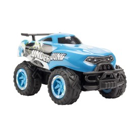 Exost RC 20612 X-Monster by Silverlit, Remote Control, Road Vehicle, Car, Kids Toy, 2.4 GHz Technology, Scale 1:34, Blue, Age 5
