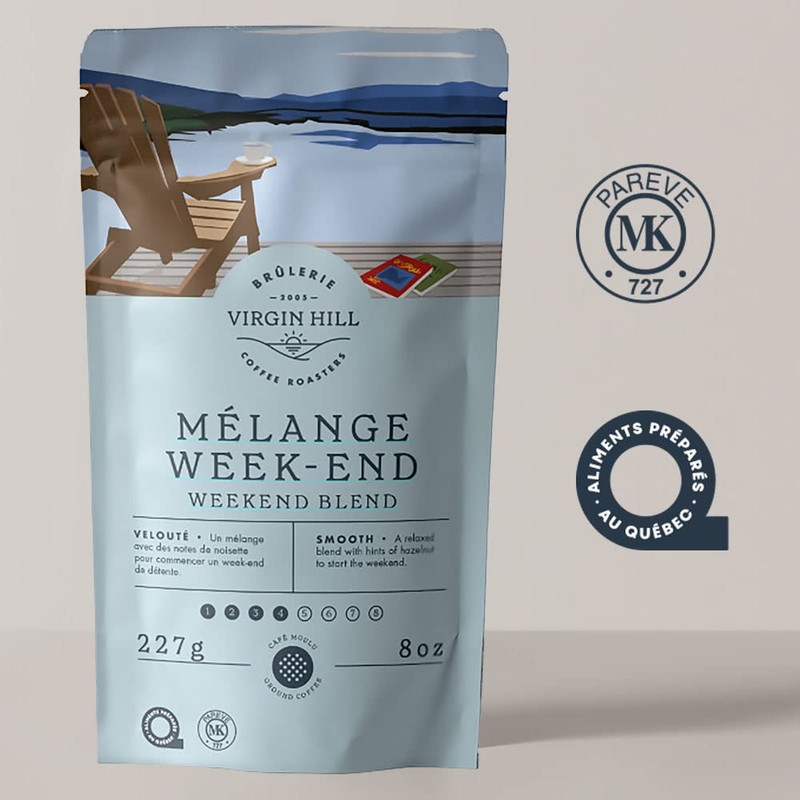 Virgin Hill Coffee - Weekend Blend - Smooth Intensity &
