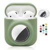 2 in 1 Silicone Protective Skin Cover Compatible with AirPod