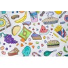 The Coloring Table - Colorable Food Fun Set of 4