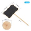 PATIKIL Mini Chalkboard Signs, 24Pcs Small Chalkboard with Easel Stand