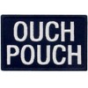 Ouch Pouch Embroidered Patch Tactical Morale Applique Fastener Hook &
