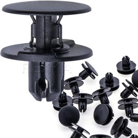 Rexka 40pcs Front Fender Liner Retainer Clip 91501-TR0-003 for Honda Acura Accord Civic Clarity Crosstour CR-V Fit Odyssey ILX MDX NSX RDX RLX TLX TSX