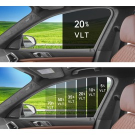 AUTOTEK Precut Film Front Two Door Windows Tint Film Cars Sun Blocking Protection Privacy Anti Shatter Glass Computer Cut Any Tint Shade for Ford F250 Extended Cab 2017-2025