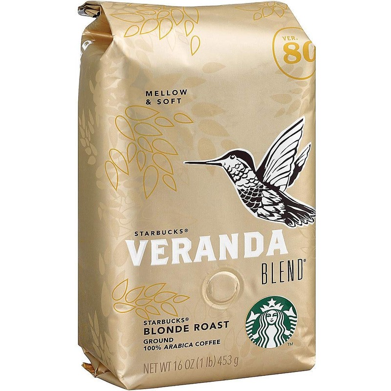Starbucks - SBK11019631 Premium Blonde Roast Ground Coffee, 1 lb