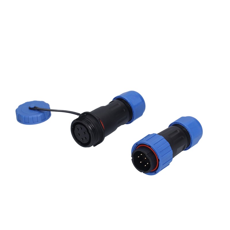 Aviation Cable Connector Socket IP68 Waterproof 6 Pin 7 Pin