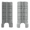 8" Pallet Collar Hinges - 4 PCS Raised Garden Bed